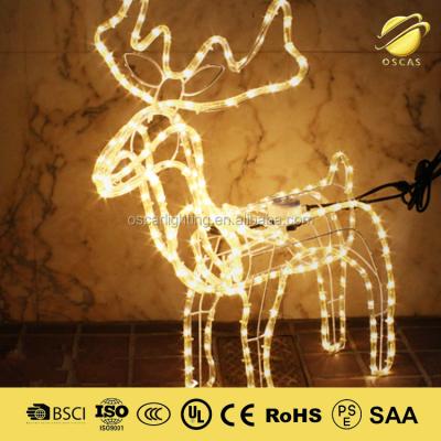 China Outdoor Wedding Party Christmas Reinddeer Lights IP65 Waterproof for sale