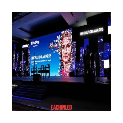 China Stage Led Display Screen P4.8 Indoor Stage Background Led Display Big Screen Cortina Led Hot Sale In Colombia for sale