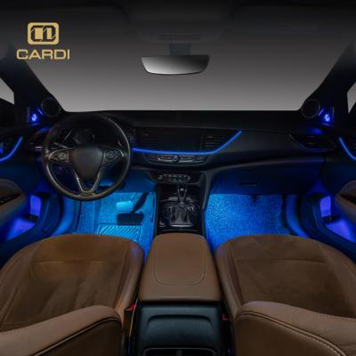 China Car Decorative Light Suitable All Models Easy Install Neon Atmosphere Auto Lighting Systems Led Interior Ambient Light Car for sale