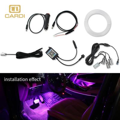 China Car Interior Decorative Light China Manufacturer Car Led Light Atmosphere Interior Strip Lights for sale