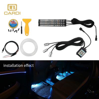 China Car Decorative Light Personalized Ambient Light Car Led Atmosphere Lights For Inside Car for sale