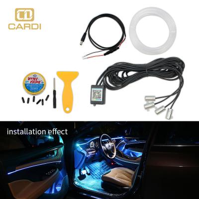 China Eco-Friendly Car Decorative Light China Factory Direct Price Car Led Interior Strip Light for sale