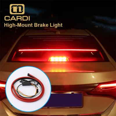 China Stop Tail Light Car Tail Safety Mount Stop Lamp LED Strip High-Position Car Warning Turn Signal High Brake Light for sale