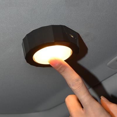 China For USB Nondestructive Auto Car Light Dome Roof LED Car Magnet Adsorption Installation Interior Reading Lamp for sale