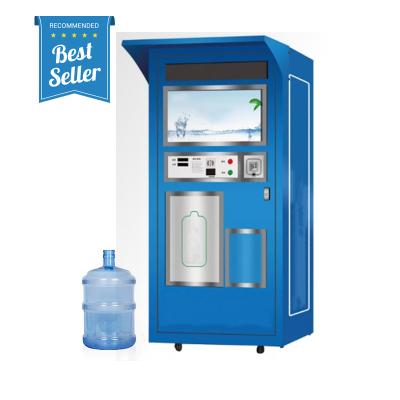 China Hot Selling Outdoor 5 Gallon School/Factory/Community Drinking Water Coin Operated Vending Machine for sale