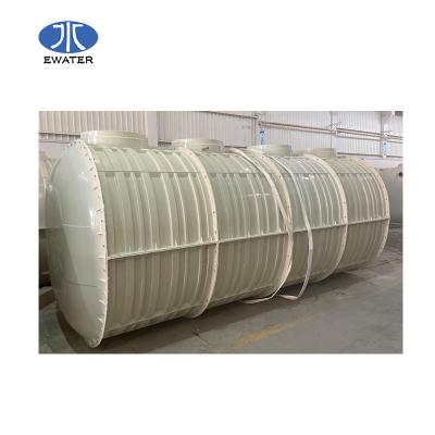 China Hot Sale Rural Sewage Treatment FRP Cast Johkasou Water Purification Tank For Rural Sewage Treatment for sale