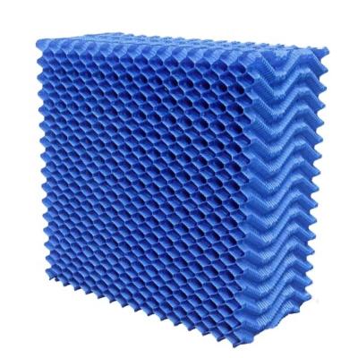 China Industrial Flow Filter PP/PVC Film Fill Packing Flow Filter Media Corrugated Plate Structured For Industial Cooling Tower for sale