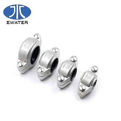 China High quality stainless steel fluted pipe fittings and splined pipe coupling shoulder coupling DN50 for sale