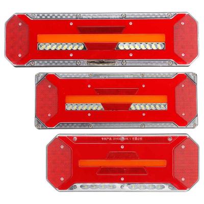 China auto industry euro auto truck lights rear lights for man 24v led truck tail light red for sale