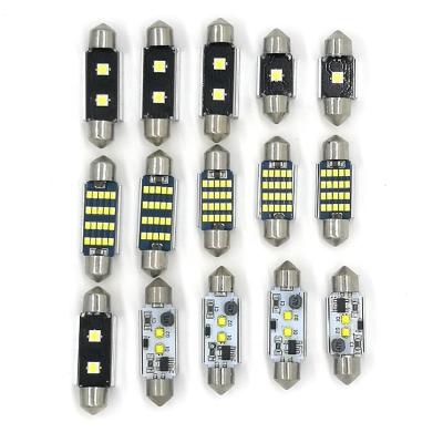 China New SMD 3535 Automotive FESTON 31MM 36mm 39mm 41mm CAR C3W LED CANBUS LED interior lights for sale