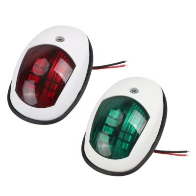 China Waterproof Automotive Industry 12V Marine Signal Lamp Port And Boat Right Accessory Led Navigation Light for sale