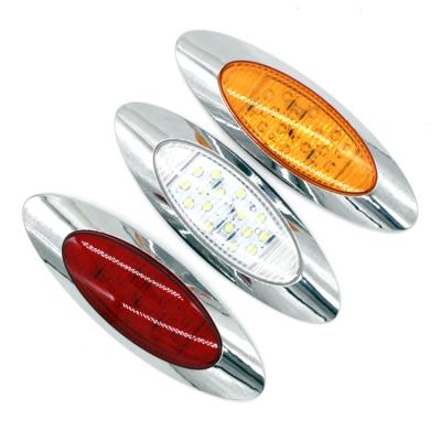 China DC12V 6.5 Inch Marinas Marine Stern Light LED Tail Light Round Stainless Steel Yacht Accessories for sale