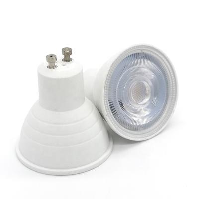 China Mini 7W Narrow Villa 400lm GU10 Beam COB Bulb LED Spotlight for sale