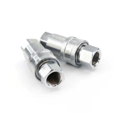 China Hydraulic Machinery Stainless Steel Male Female Hydraulic Quick Coupling for sale