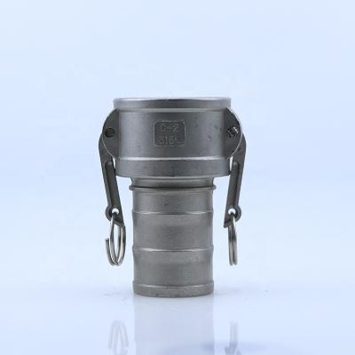 China Joining Lines High Pressure Aluminum C Type Camlock Flange Stainless Steel Pipe Quick Coupling for sale