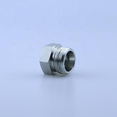 China Hydraulic 4C 4D Series High precision metric female 24 degree transition joint hydraulic hex head pipe plug for sale