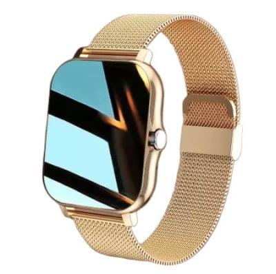 China Multifunctional Touch Screen Men Women Android IOS Smartwatch 1.69 Screen Health Tracking Sport Smart Watch for sale