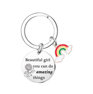 China Fashionable Wedding Guest Gift Key Chain With Your Wanted Wordings for sale