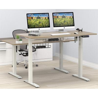 China (Height) Corner PC Adjustable Working Ergonomic Electric Height Adjust Home Computer Adjustable Standing Smart Desk for sale