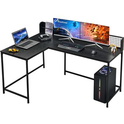 China Set Adjustable L Shaped Modern Simple Modern Simple Cheap Price Executive Extendable Computer Solid Wood L Shaped Computer Desk for sale