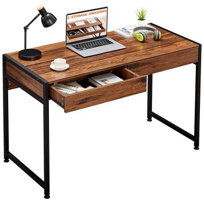 China (Size)Modern And Stylish Adjustable Makeup Vanity 39 Inch Computer Home Office Desk With Drawers for sale