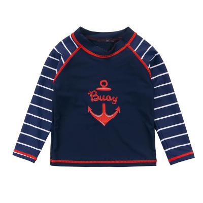 China New Baby Breathable Rashguard Shirt Infant Swimming Tops UPF 50+ 2023 Rash Guard Sun Protective for sale