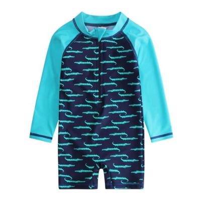 China Kid Boy Swimwear Breathable Designer Swimsuits For Boys Kids Custom Swimwear With Logo Beachwear Sunsuit for sale