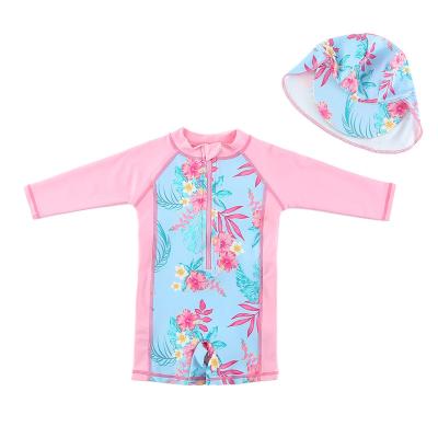 China New Product New Product Baby Swimwear Infant Swimsuit Infant Swimwear Baby Elastane Nylon Breathable Healthy For Girls for sale