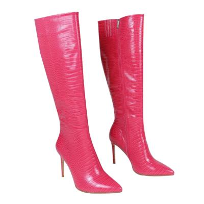 China Anti-Smell Stiletto Heels Women's High Heel Shoes Service Women's Knee High Boots for sale