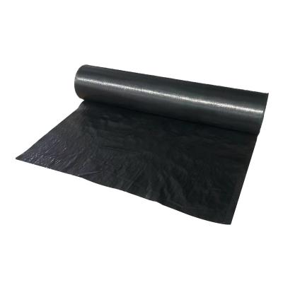 China Black anti-grass cloth anti-aging PE agricultural orchard weeding cloth Agricultural horticultural cloth Grass repellent cloth black for sale