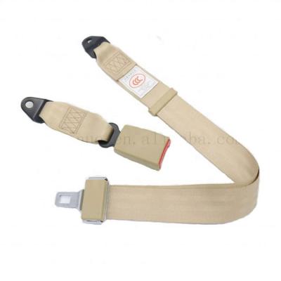 China High quality and universal high quality single seat belt 2 points used for minibus for sale