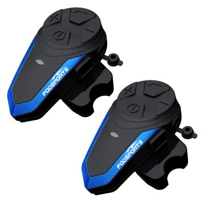 China Motorbike Rinding Headset Helmet Motorbike Wireless Interphone  Fodsports BT-S3 With Fm Radio for sale