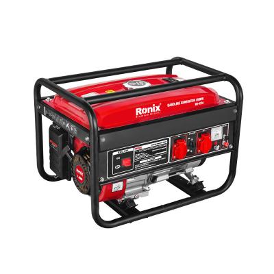 China Ronix RH-4704 2500W Gasoline Generator Emergency Power Supply Professional Portable Generator 15L for sale