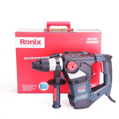 China Autofeed Ronix 2704 Rotary Hammer 36mm 1600W SDS Plus Auger Power Electric Rotary Hammer Machine for sale