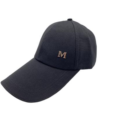 China Plain JOINT Black Custom Color Fashion Cotton Adjustable Cheap Sports Caps Baseball Cap For Men for sale