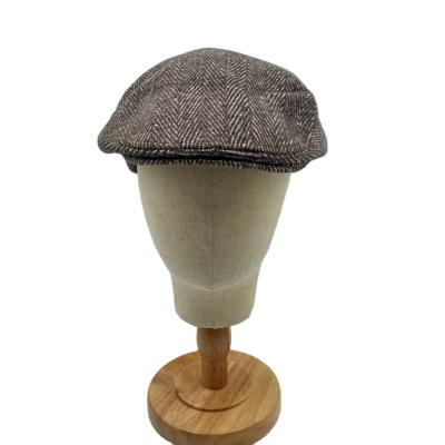 China Winter Newsboy Ivy Hat Men Flat Caps Winter Cotton Polyester Warm Hat For Men Ivy Hat for sale