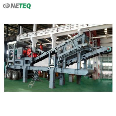 China Cheap Ore Quarry Crushing Factory Manufacturer Sell Stone Mobile Crusher, Mobile Crusher For Gold Iron Much Ore for sale