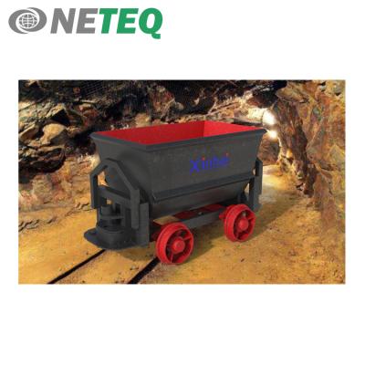 China Underground Ore Mine Transport Equipment Tilt-Bucket Mine Car For Sale for sale