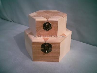 China Handmade key holder wooden box/small round wooden boxes/wooden vanity case for sale