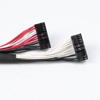 China 10 Pin Electronic Molex Connector Custom Wire Harness For PC And Computer Pressing Type for sale