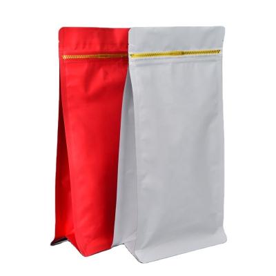 China Sealing Bag Packaging Stand Up Pouch Zipper Bags Printed Logo Beverage Zipper Top Te koop