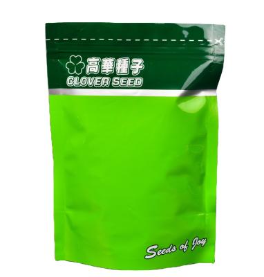 China stand up chia seed plastic stand up pouch seeding nursery bags With Valve for sale