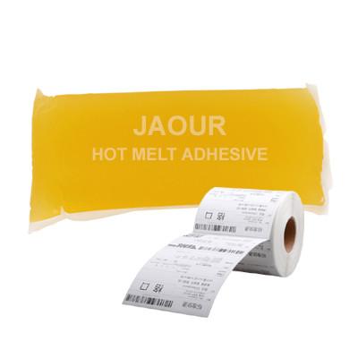 China Yellow Transparent Labels Adhesive With Direct Materials Purchase Advantage for sale