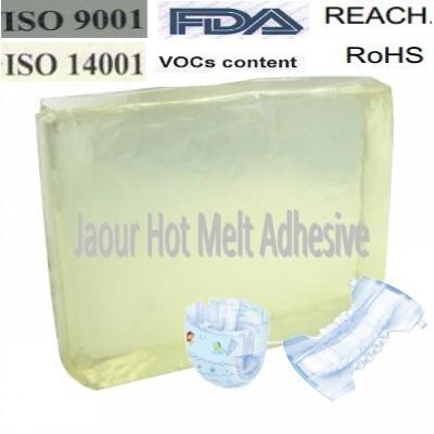 China High Bonding Strength Construction Structure Hot Melt Adhesive Glue For Baby Diapers And Adult Diapers for sale