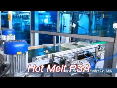 rubber based hot melt psa used for pp paper labels and pe labels