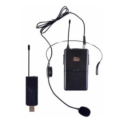 China Wholesale Lavalier Lapel Computer Mic Collar USB Headset Microphone Factory Wireless Microphone for Camera Phone Teacher Interview Church for sale