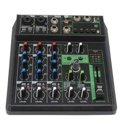 China Disco\Bar\Club\Home OEM Professional Digital Audio DJ Mixer 8 Channel with USB Interface and 16dsp Phantom Power for Recording Mixing Console for sale