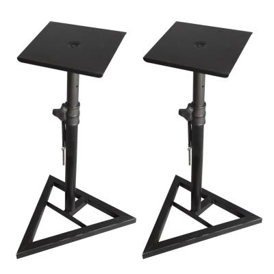 China High quality studio recording SA-07 factory metal floor position monitor speaker stand for home studio Ktv for sale