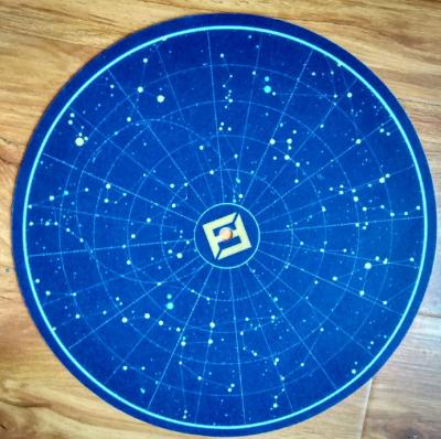 China Polyester Anti-Static Slip Mats For Turntable LP Vinyl Player for sale