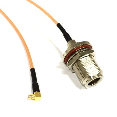 China Wholesale 3g Wireless Modem RF MMCX Switch N Pigtail Cable RG316 Male Right Angle Female 15CM Fast Ship for sale